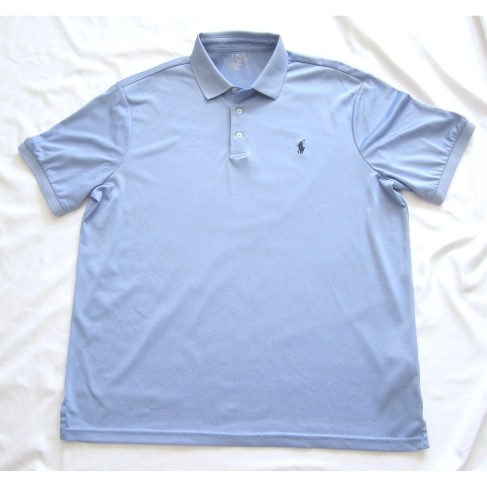 Polo Ralph Lauren Performance Men L Lightweight Short Sleeve Golf Shirt(M508)